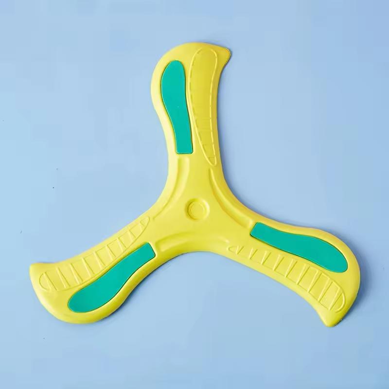 Soft EVA Three Leaf Boomerang Kids Outdoor Flying Disc Toy Safe Returning Boomerang Back Sports Game Child Interactive Toy Gifts 6