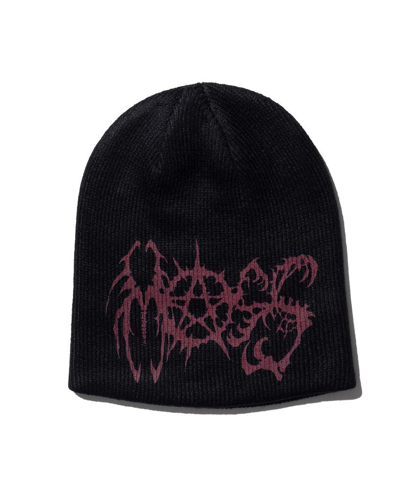 MASSNOUN Pentagram Short Beanie Mwhac001-Bk