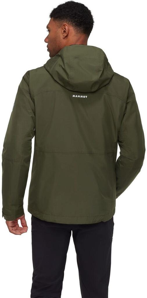 Куртка Mammut Treeline 3 в 1 Hardshell Hooded Jacket Men dark marsh-black (1010-31650)