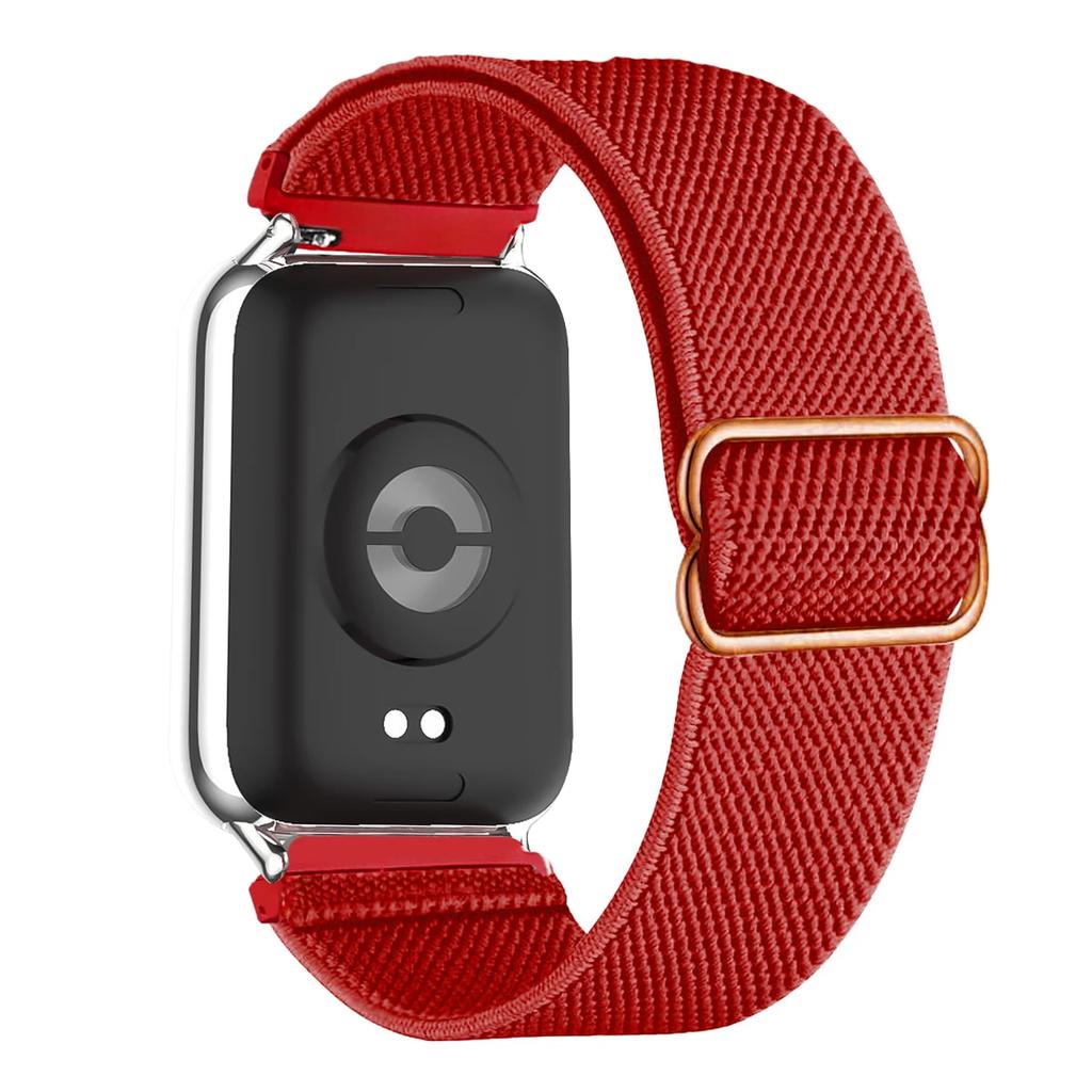 Nylon Strap for Xiaomi Mi Band 8 Pro/9 Pro Sports Elastic Replacement Bracelet WristBand Correa for Redmi Watch 4 Accessories