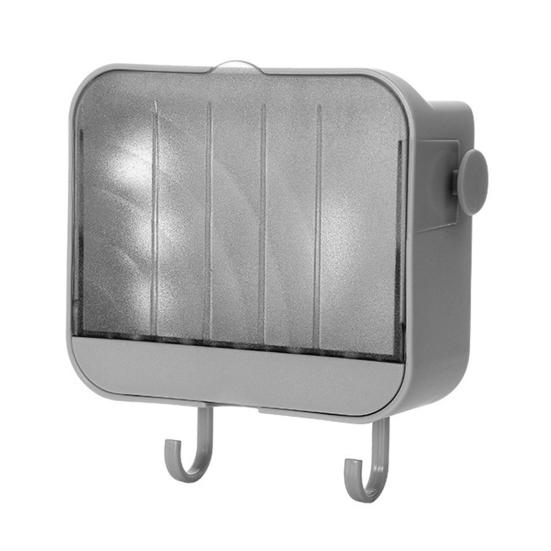 

Прочная прочная мыльница премиум-класса с бесплатным ударом, держатель для сливной стойки, мыльница для гаджета серый