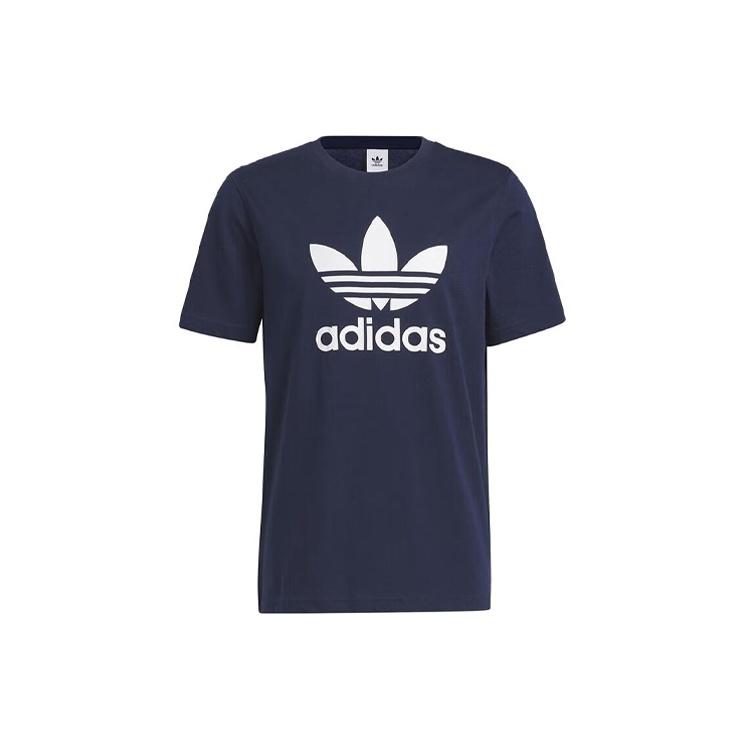 adidas Adicolor Classics Trefoil T-Shirt Asia Sizing  Night Indigo  Men s IA4814 M