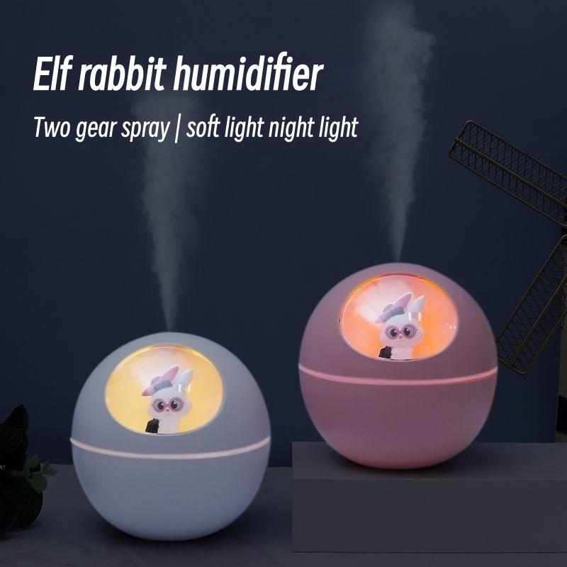 230ml Mini nawilżacz powietrza Usb z kolorowym światłem przenośny dyfuzor olejków eterycznych ultradźwiękowy cichy generator mgiełki do domowego biura