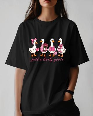 Nur Ein Süßes Gänse-T-Shirt, Gänse-Valentinstagsshirt, Lustiges Valentinstags-Albern-Te