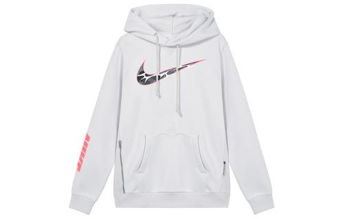 Nike Therma FIT Standard Issue Sweatshirt Men s Light Silver Gray HQ4746-016 M серый
