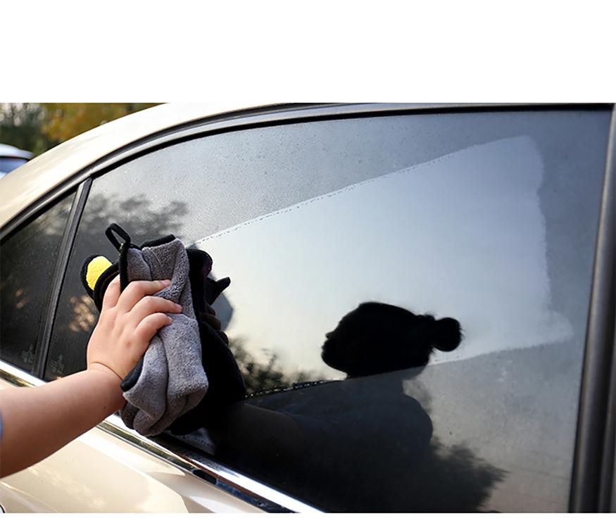 Car Wash Accessories Microfiber Towel Car Cleaning Detailing for Windshield Cleaner Black Felt Tape Greenway Aqua Magic