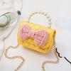 Girls Princess Messenger Bag Cute Kids Leather Purses And Handbags Child Bowknot Crossbody Bags Toddler Party Tote Hand Bag
