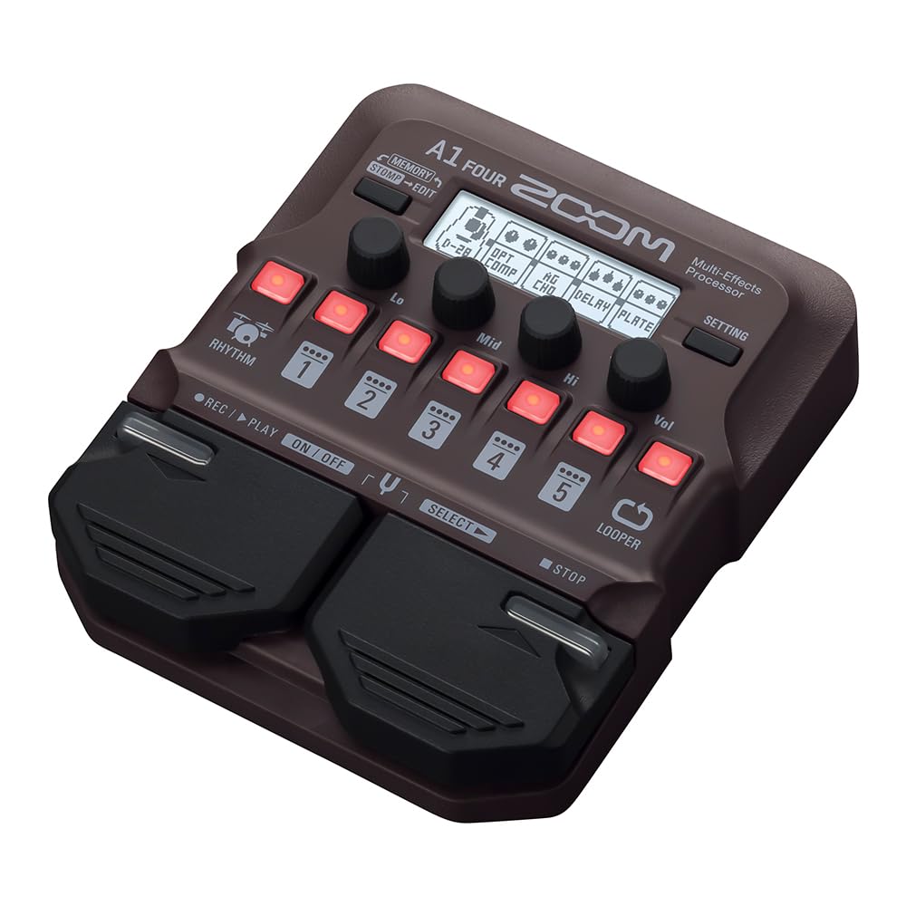 ZOOM multi-effect processor multi-effect processor [with manufacturer's 3-year extended warranty] A1 FOUR
