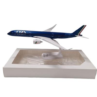 1/200 Scale A350 A350-900 Italy ITA Airline Aircraft ABS Assembly Plane Model Resin Airplanes Model Toy for Collection or Gift