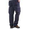 Men's Multi-Pocket Cargo Pants, Loose Fit Wide Leg Casual Trousers