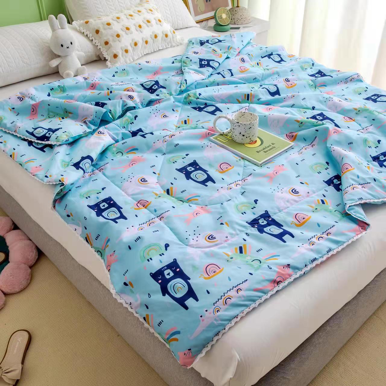 

Комплект постельного белья Quilt - Легкое летнее одеяло Full/Queen - Бежевые покрывала Queen Size - Постельные принадлежности Покрывала на все времена года 110X150CM