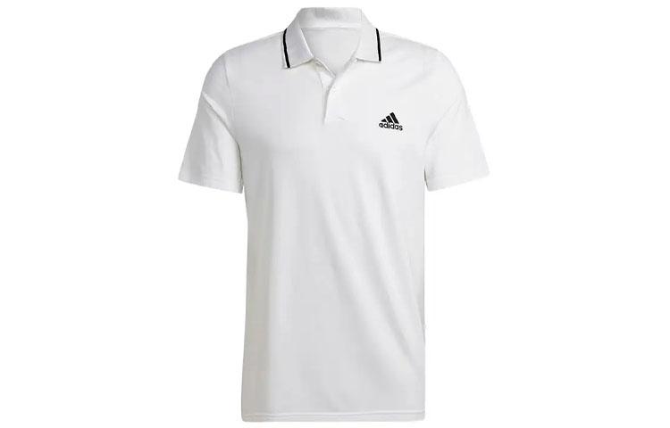 Adidas ESSENTIALS Polo Shirt Men s White IC9315 XXL