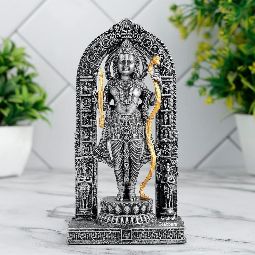 3D Ram Lalla Ayodhya Idol Statue Showpiece Murti for Home Decor Decoration Gift