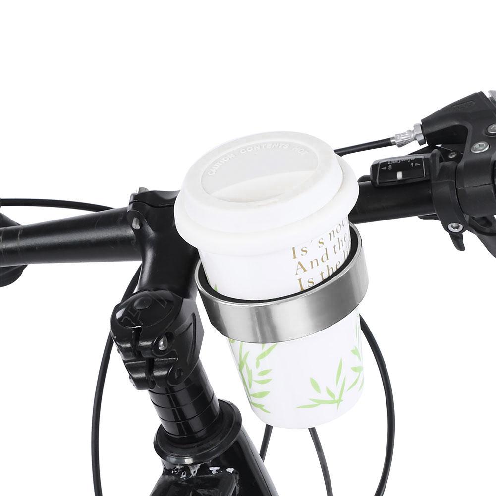 Bicycle Coffee Cup Shelf Milk Tea Cup Bracket Aluminum Alloy Kettle Holder Beer Bracket Riding Accessories Bicycle Bottle Holder Cup Holders 5