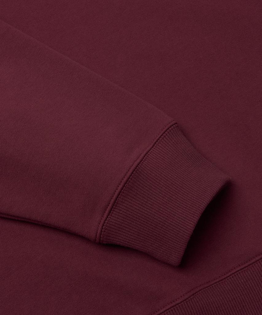 CAMEL WORK No.413 Caw Basic Logo Sweatshirt (Burgundy)