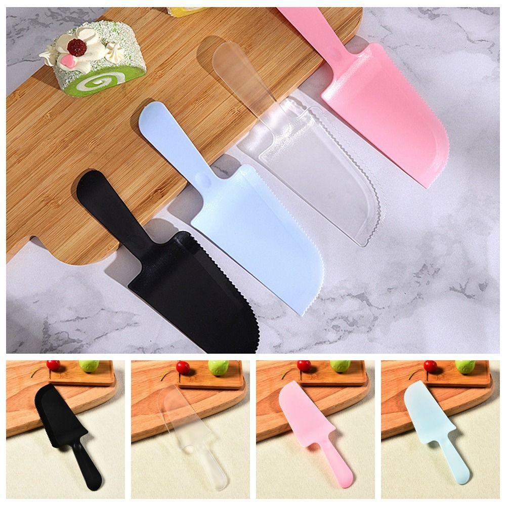 Buy 10pcs Disposable Cake Serrated Cutter Thickening Baking Tool