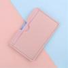 Solid Color Women PU Leather Small Card Bag Coin Purse Mini Change Purses Coin Pocket Wallets Card Holder Wallet