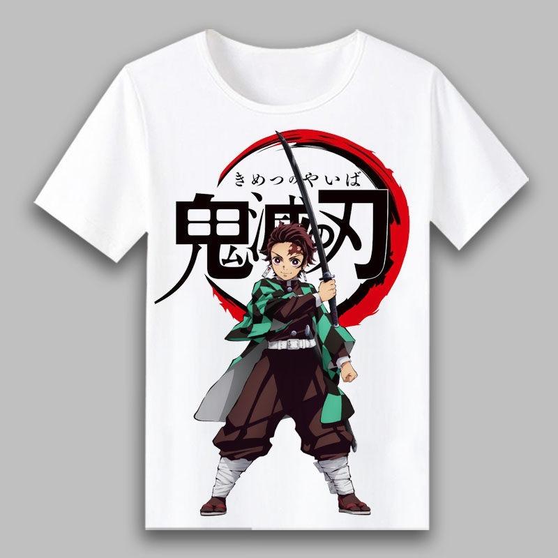 2026 New Product Demon Slayer Blade Stove Door Charcoal Zhilang You Bean My Wife Shanyi Anime Short sleeved Tshirt S