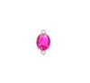 10pcs Crystal Glass Oval Shape Charms Connectors for Jewelry Earrings Bracelet Necklace Pendant Making Findings DIY Accessories