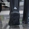 1Pair Rain Boot Shoe Cover Black Waterproof Reflective High Top Reusable Motorcycle Cycling Bike Clear Wear Shoes Dust Covers