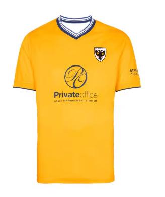 AFC Wimbledon 25-26 season home and away football shirt, 3D printed comfort version suitable for adults t-shirt