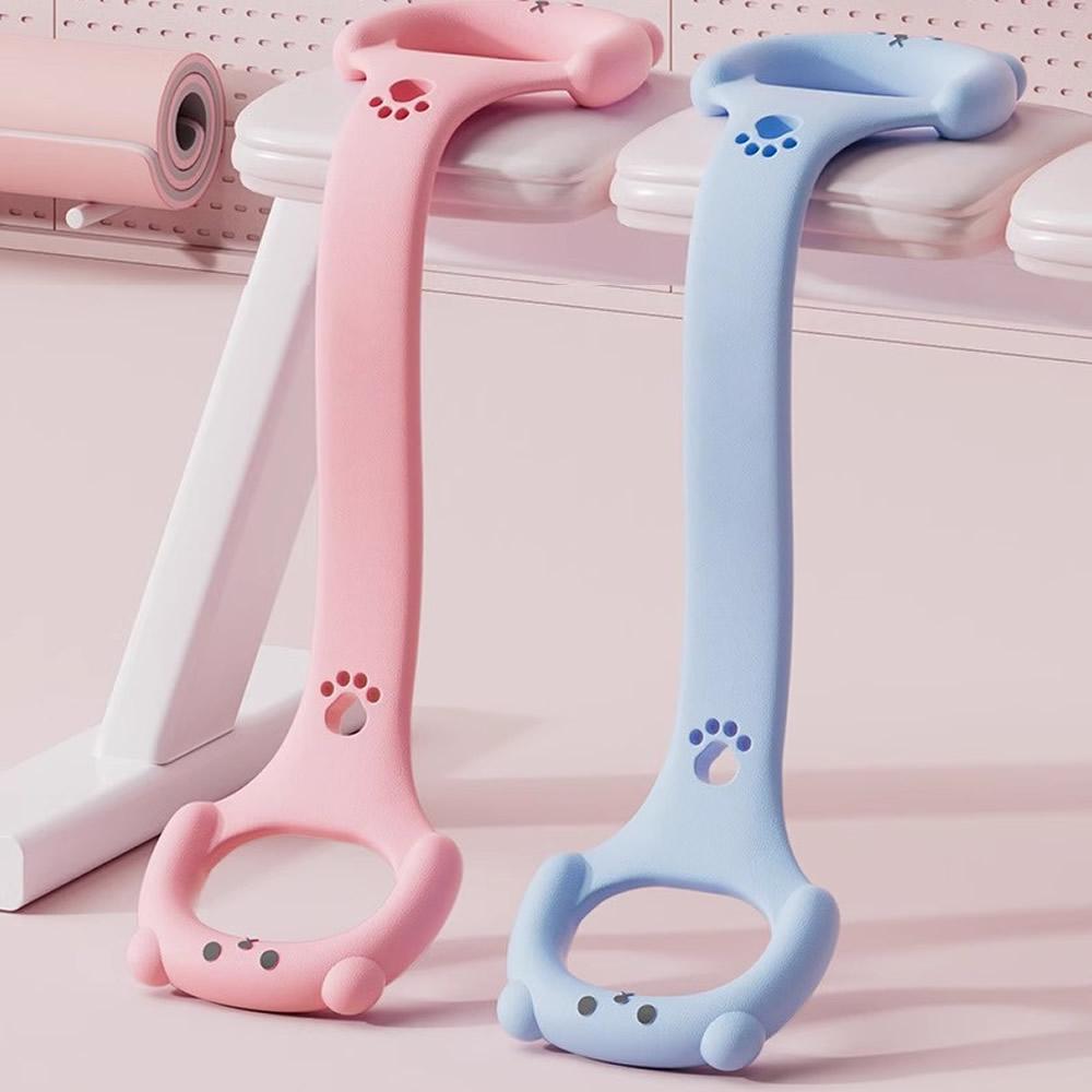 1 buc Bandă de Rezistență Siliconică ProFlex în formă de 8 pentru Yoga - Coardă Elastică Universală pentru Fitness și Stretching pentru Spate, Talie, Braț