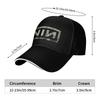 Nine Inch Nails rock metalband Kepsar för unisex Trendig basebollkeps Dad Hat Casual huvudbonad Gåva