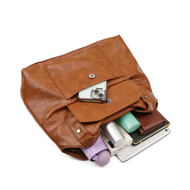 Stylish and simple handbag casual versatile tote bag