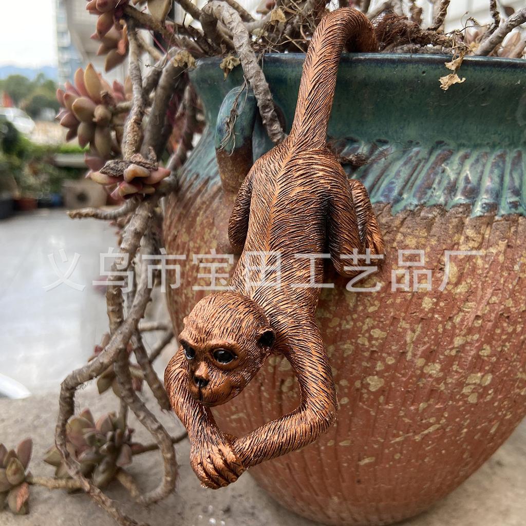 Resin Garden Sculptures Frogs Hedgehogs Turtles Sloths Monkeys Cats Dinosaurs & Hanging Planters Outdoor Decor