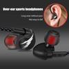 V2 Wired Earphone Comfortable Sensitive Line Control Mega Bass Comfy Headphone for Sports