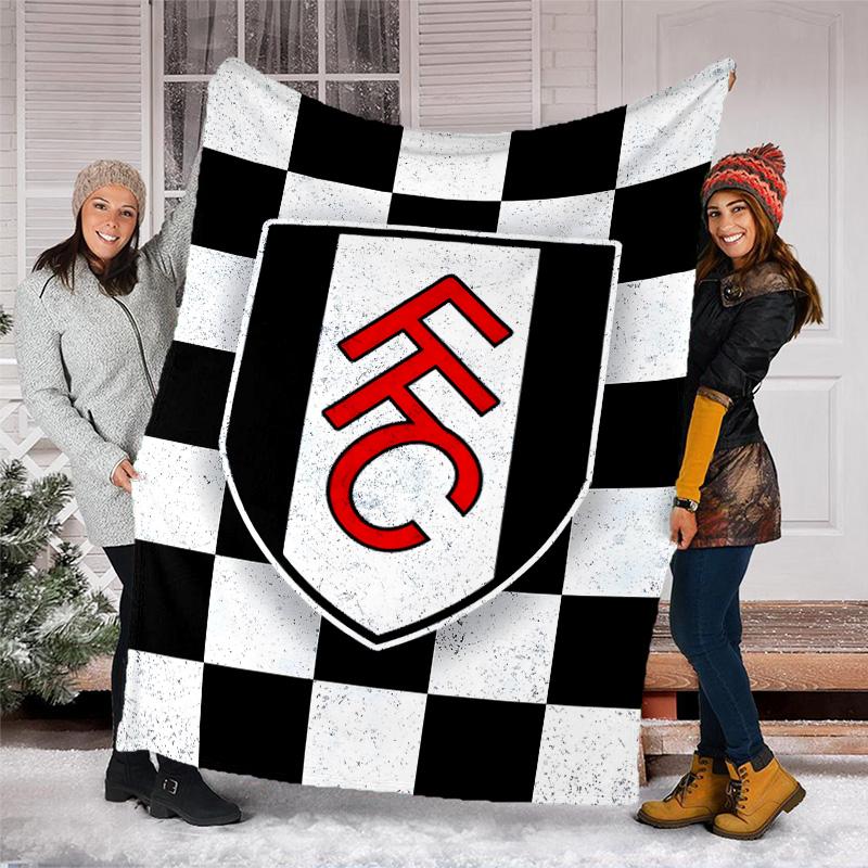 1pc Football Team (38) Theme Blanket - Digital Print, Polyester, Cozy for All Seasons, Perfect for Outdoor, Camping, and Travel