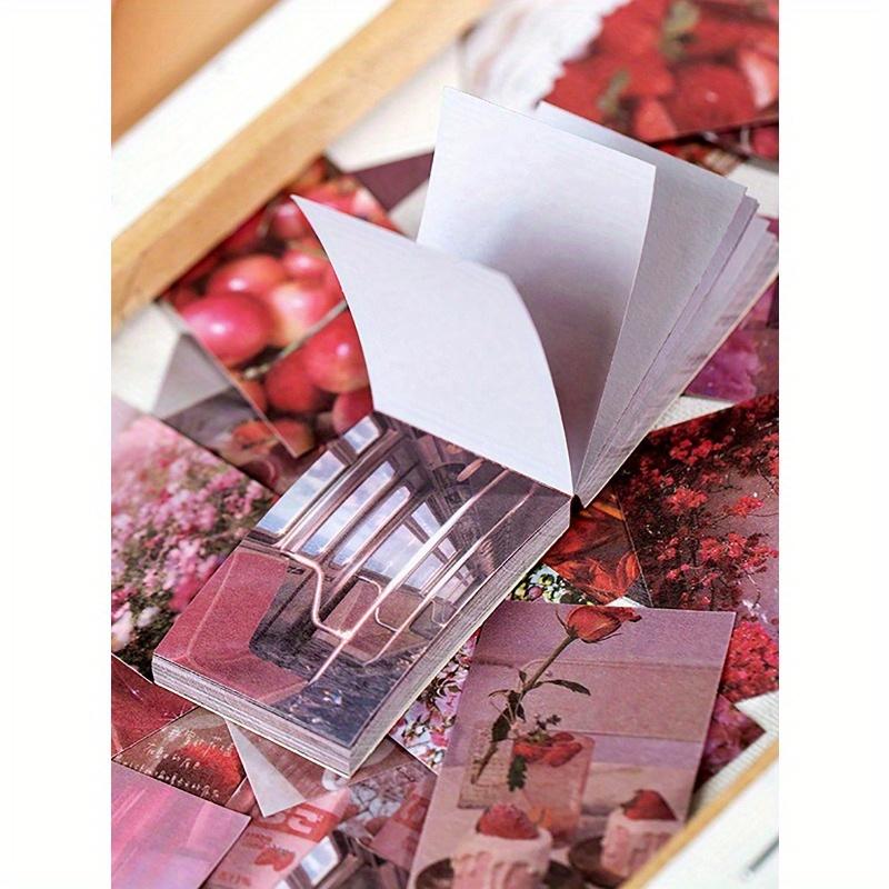 1pc Random Delivery Japanese Paper Sticker Notebook, Ins Style Fresh Diary Memo Pad, 50 Sheets, School Supplies, Back To School