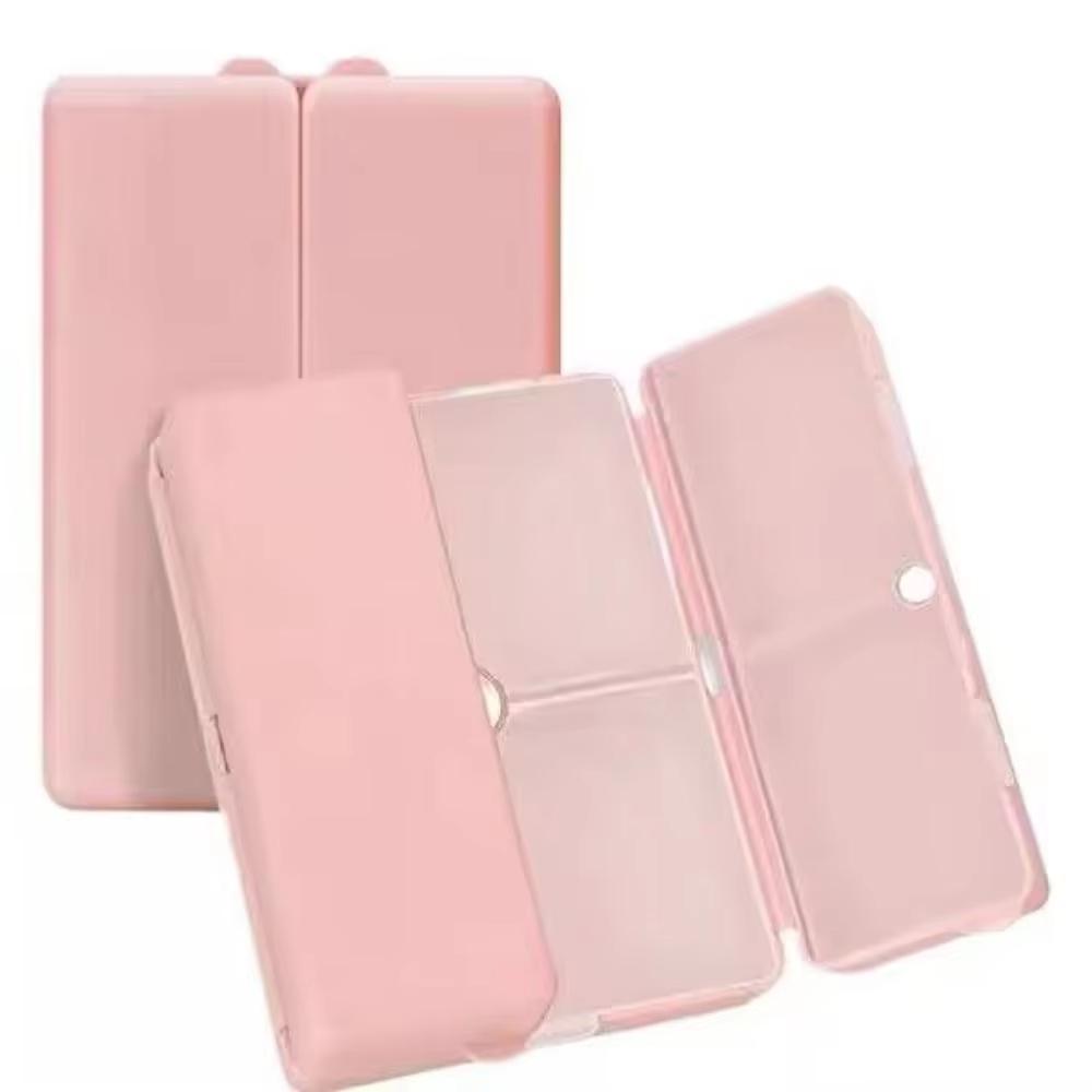 7Compartment Double Layer Magnetic Pill Box Waterproof Dust Proof Moisture Proof Multifunction Travel Pill Organizer For Vitami