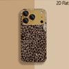Leopard print Patterned tempered glass design for iPhone16 17 ProMax 1514 1312 11ProMax Phone Case Camera Cover Shockproof Hard