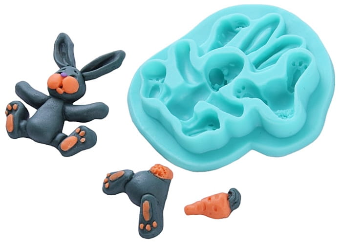 Bunny Silicone Sugar Fondant Mold