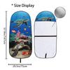 Universal Gym Workout Car Seat Protector Towel - All-Season Front Cover