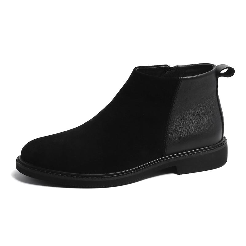 Fashion Leather Boots For Man Genuine Leather Big Size Boots High Quality Designer Formal Boots Casual Boots Fashion Business