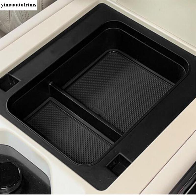 For BYD Leopard 8 2024 2025 Car Central Control Armrest Storage Box Holder Tray Center Container Organizer Interior Accessories