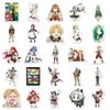 50 Mushoku Tensei Stickers: Rudeus Anime Character Set for Computer, Notebook, Planner, and Decoration