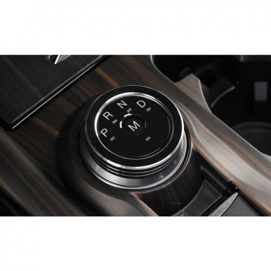 1X For Ford Explorer - Aluminum Black Console Gear Shift Knob Cover Ring