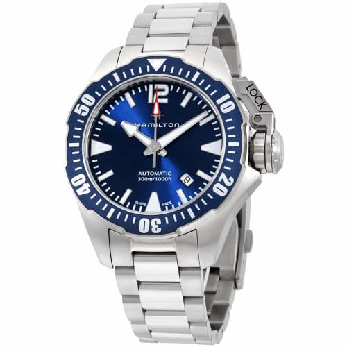 Hamilton Men's Khaki Navy Open Water Watch (Blue/**)