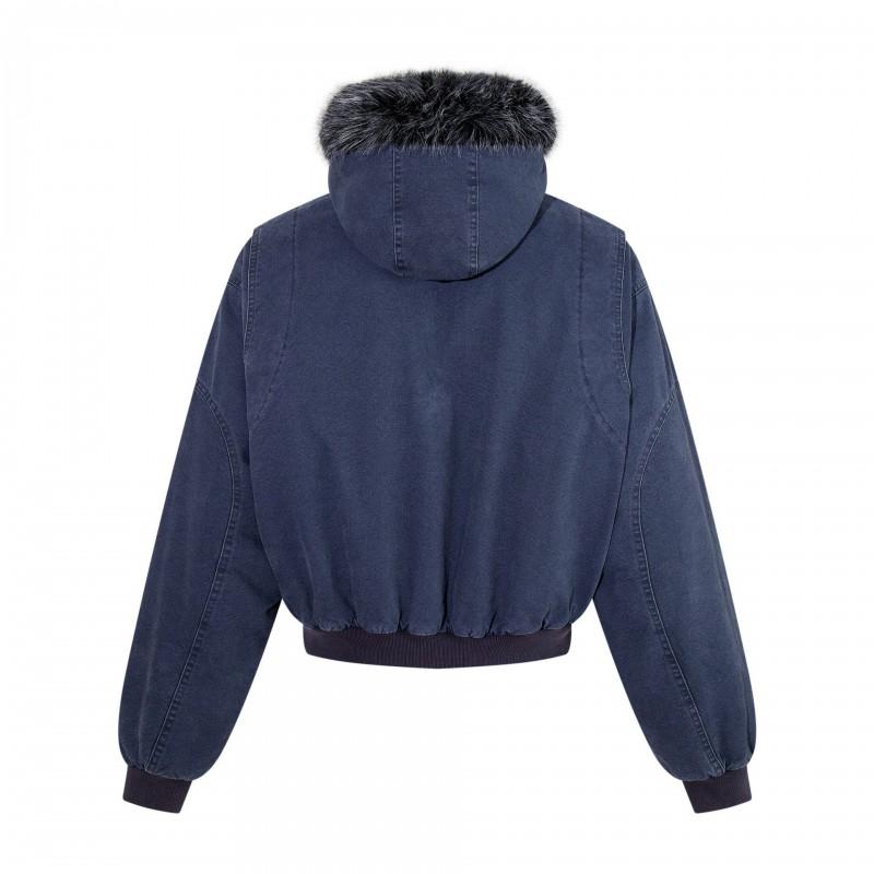 26601 Streetwear Oversized Puffer Jacket Men Winter Warm Hooded Cotton Coat