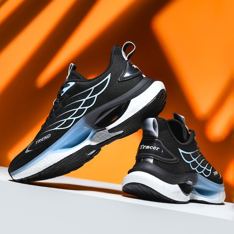 Summer new popcorn sneakers for men and women ultra-light and comfortable outdoor running shoes for men