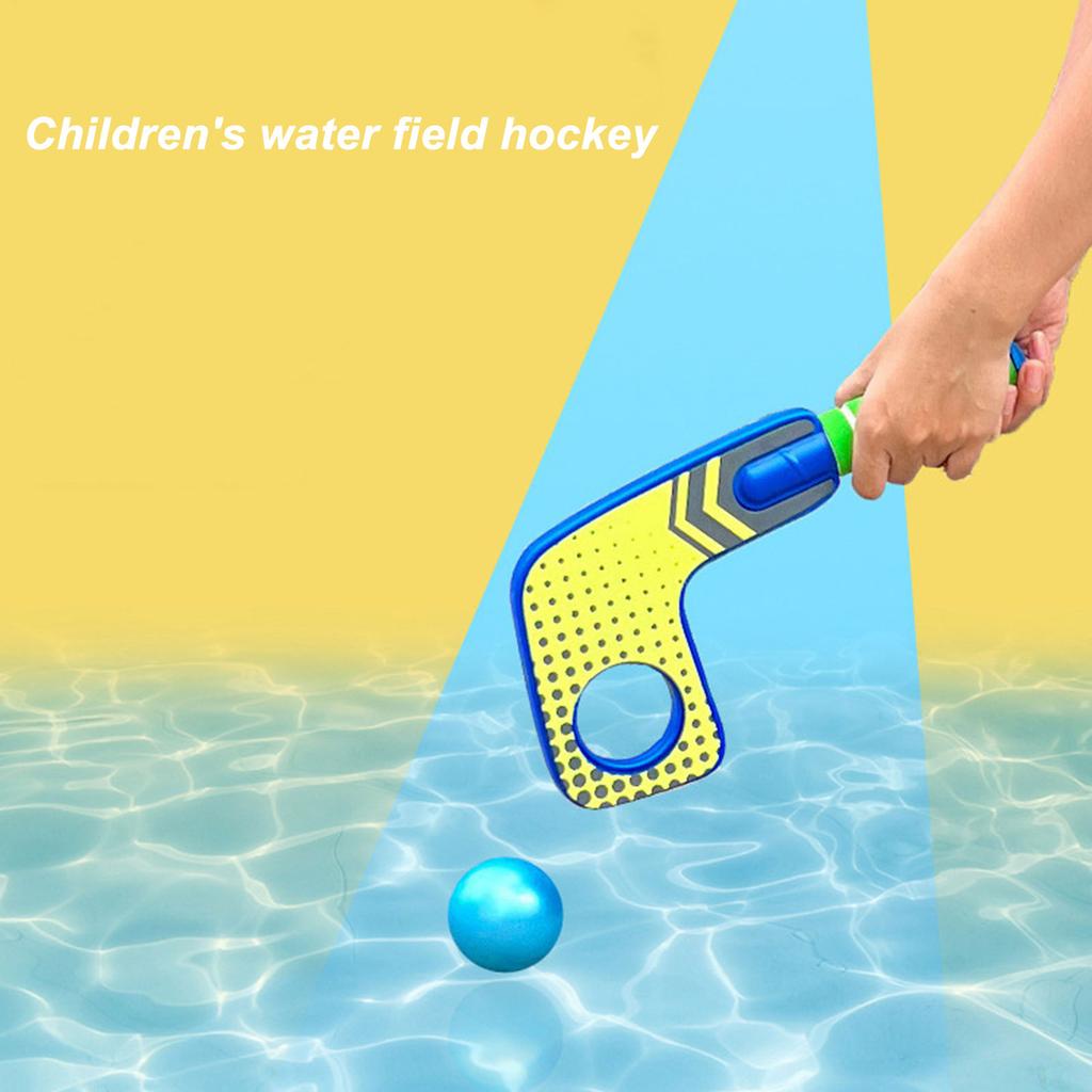 Water Field Hockey Set Water Toys Beach Swimming Pool Water Play Hockey Sticks Water Game