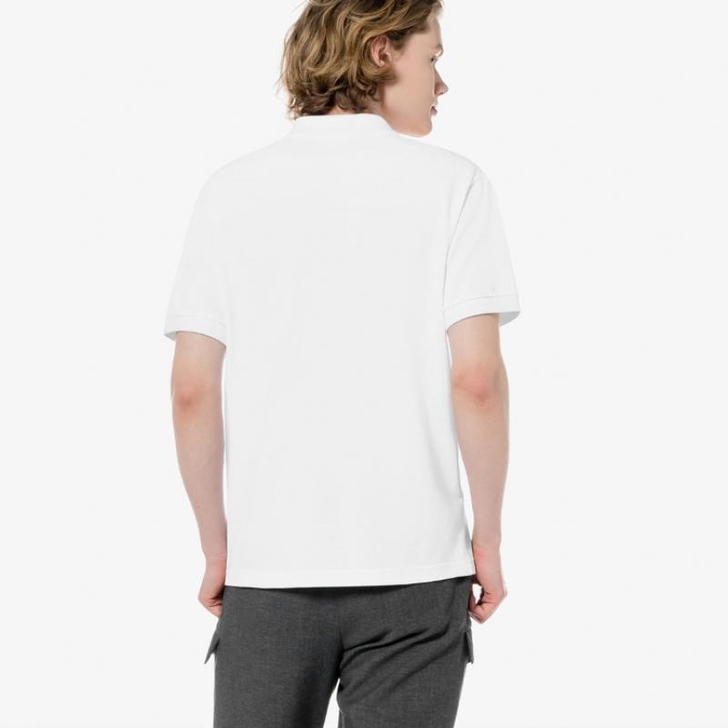 LacoSte Men S French Regular Fit baSic Short Sleeve Polo Ph731e 53n 001