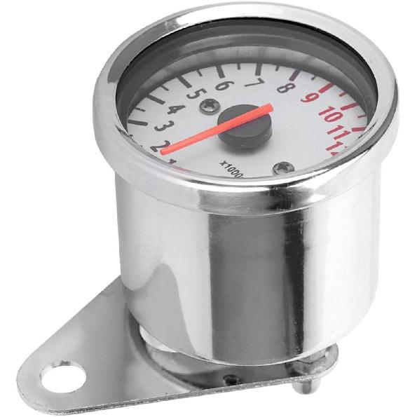 Motorcycle Tachometer 0-13000rpm/min Electronic Tach Meter Gauge LED Display for DC 12V Motorcycle