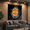 Fotball Manchester-emblem Teppe Lekeroms Teppe, Tilbehør til Soverom, Stue, Kollektivrom Veggdekorasjon Vifte Bursdagsgaver
