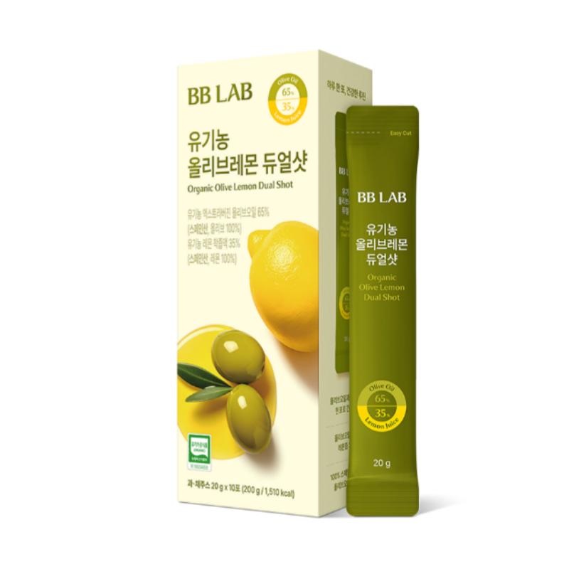 BB LAB Органический Оливково-Лимонный Двойной Выстрел 20гx10 шт.