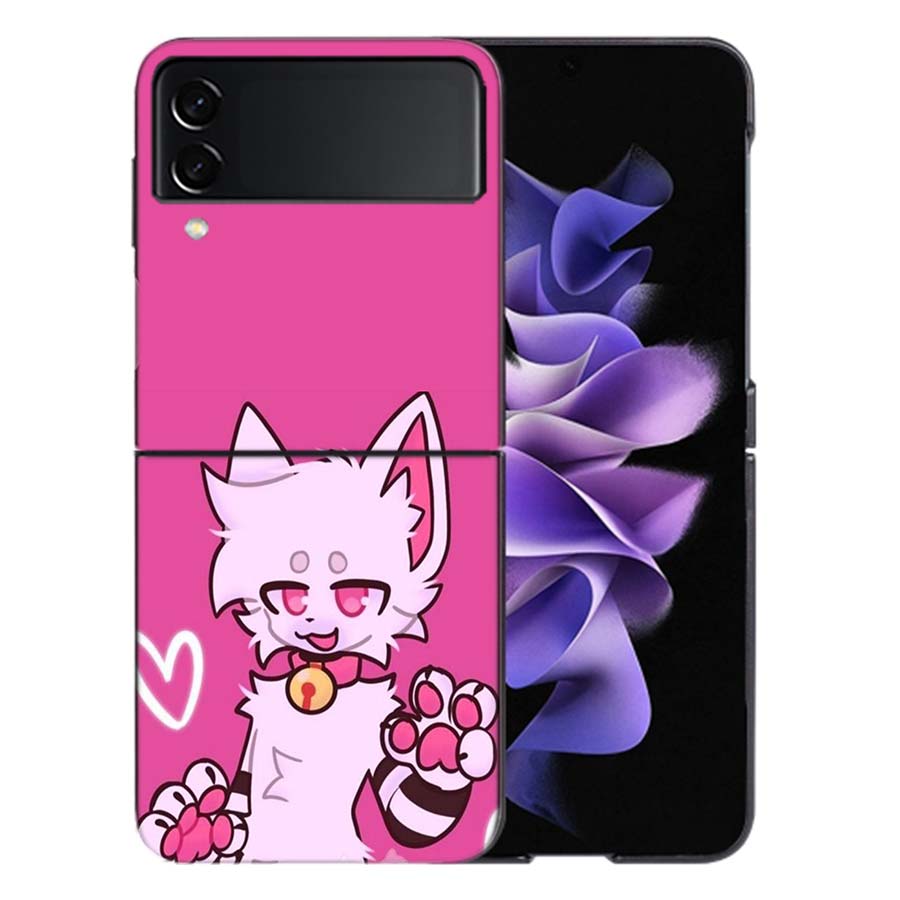 Boykisser Hülle für Samsung Z Flip7 6 Galaxy Hülle Stoßfest Z Flip5 Z Flip3 4 5G Hartschalenhülle Telefon TPU PC Harte Hülle