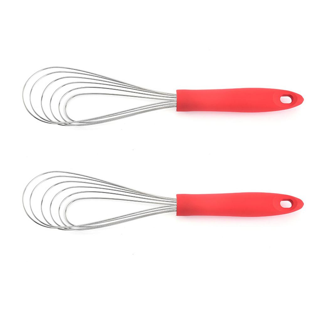 Professional Eggs Beater with Comfortable Handle Stainless Steel Cream Whipper Practical Stirring Whisk for Easy Use